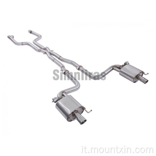 Benz AMG W205 C63 2016 scarico